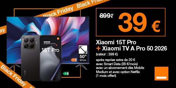 Black Friday chez Orange !